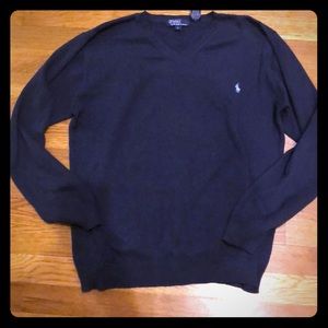 Ralph Lauren v-neck cotton sweater